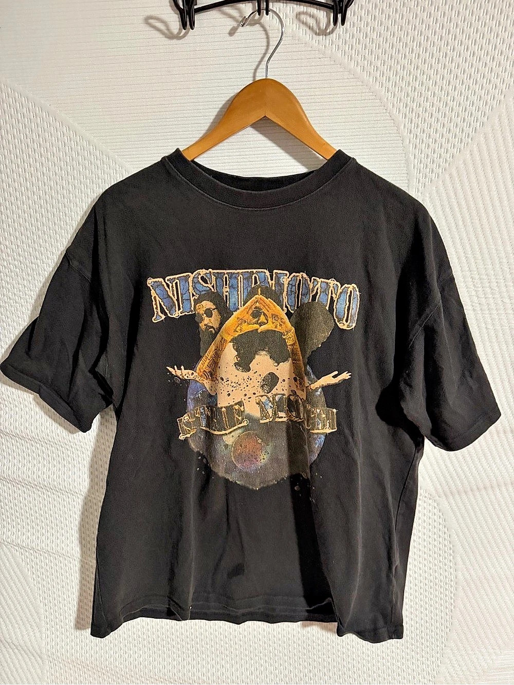 Nishimoto Is the Mouth Graphic Short Sleeve Tee XL Black & Brown